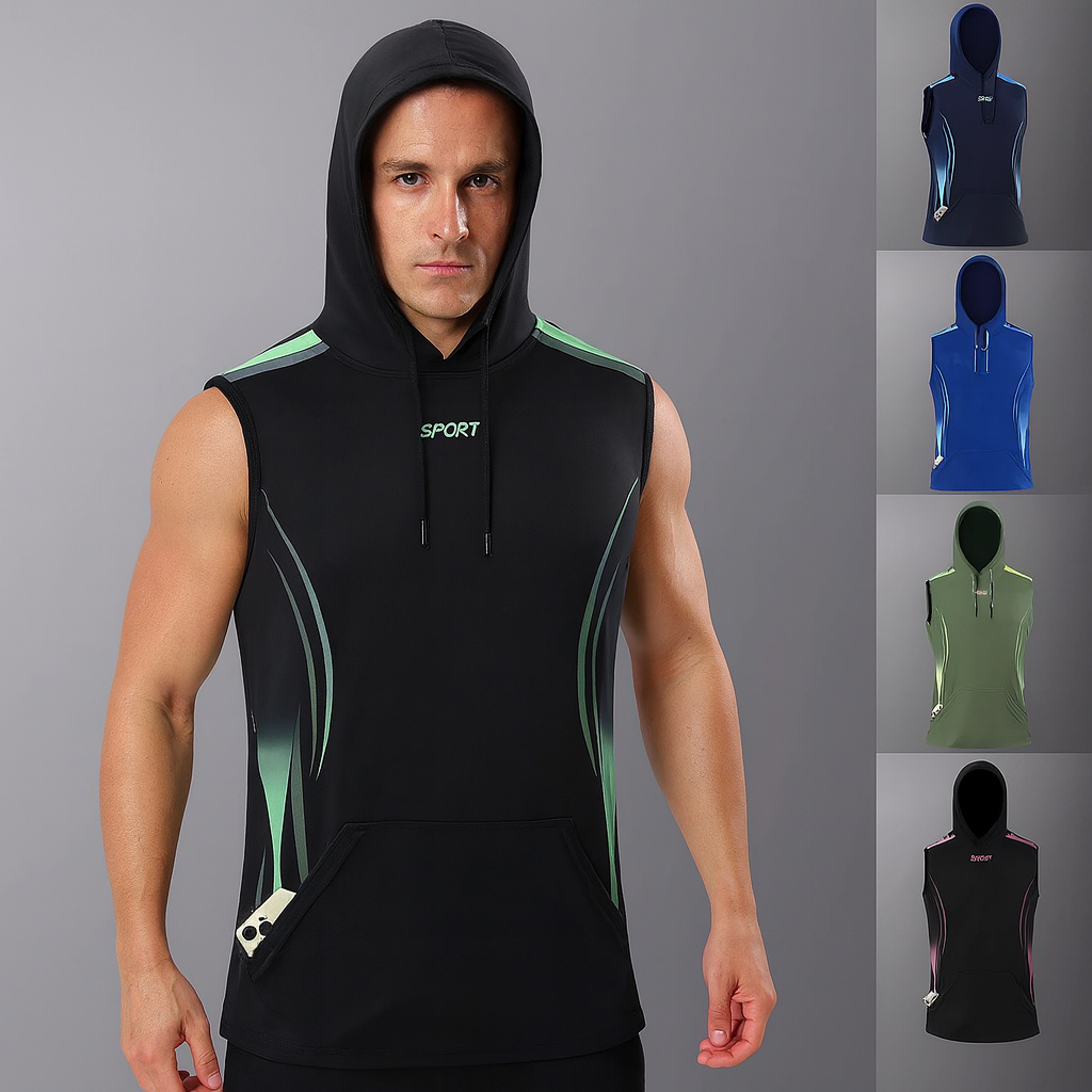 ErgonHood | Breathable Gym Hoodie