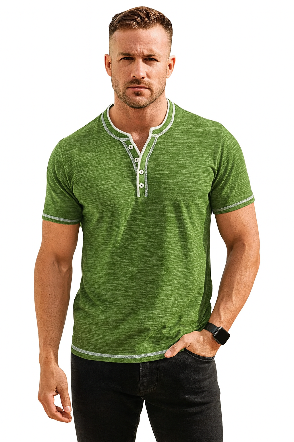 ErgonCraft | Slim Henley Shirt