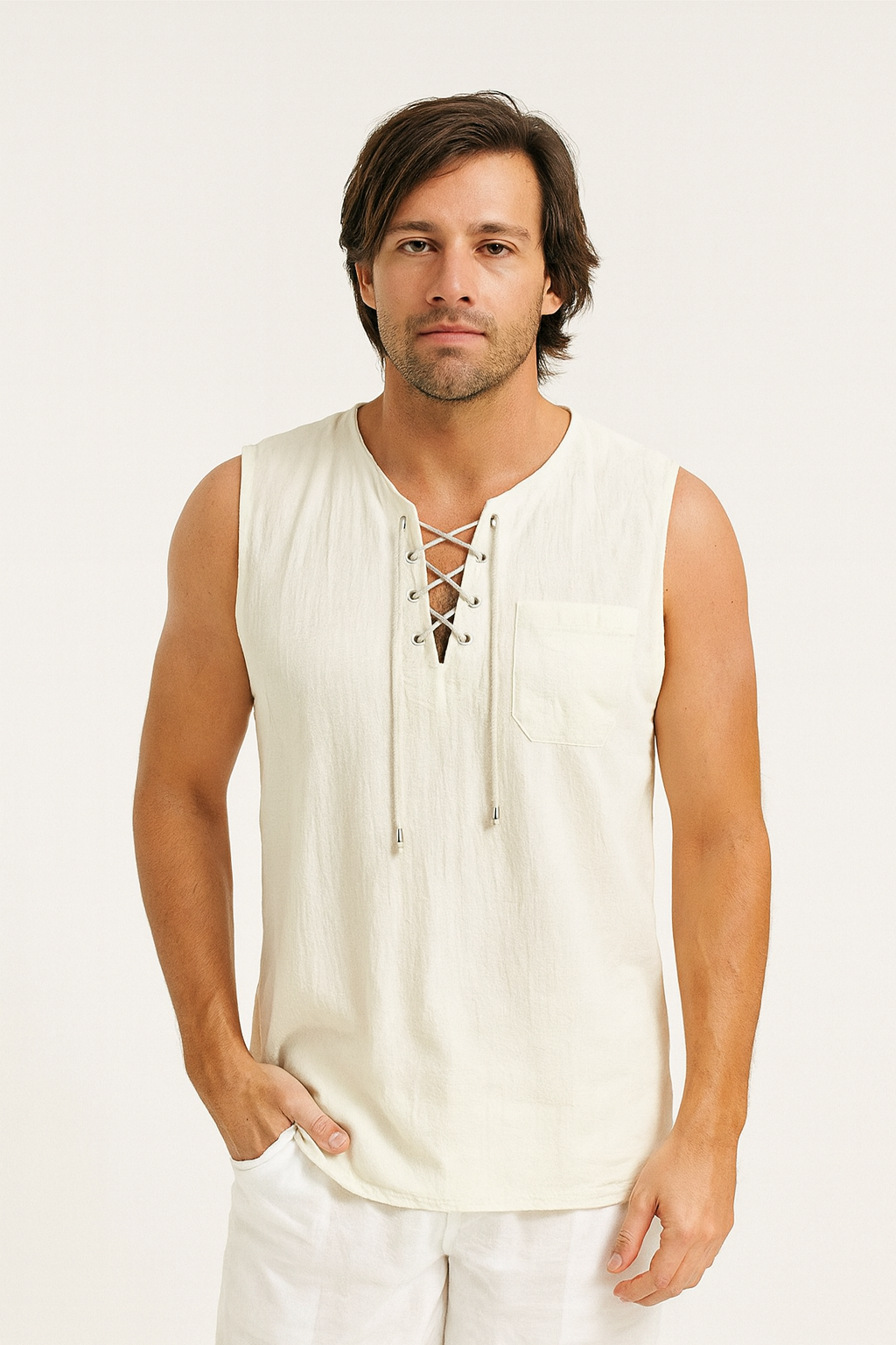ErgonCoast | Retro Linen Tank