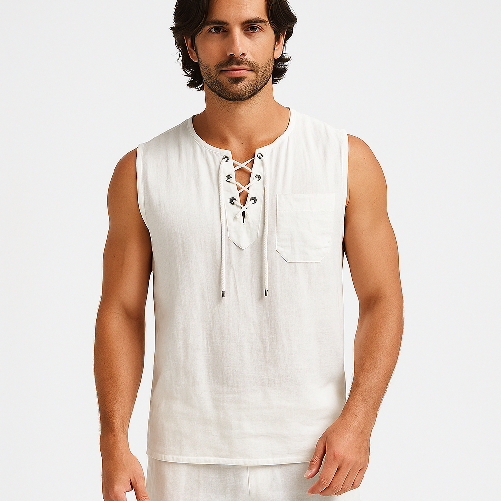 ErgonCoast | Retro Linen Tank