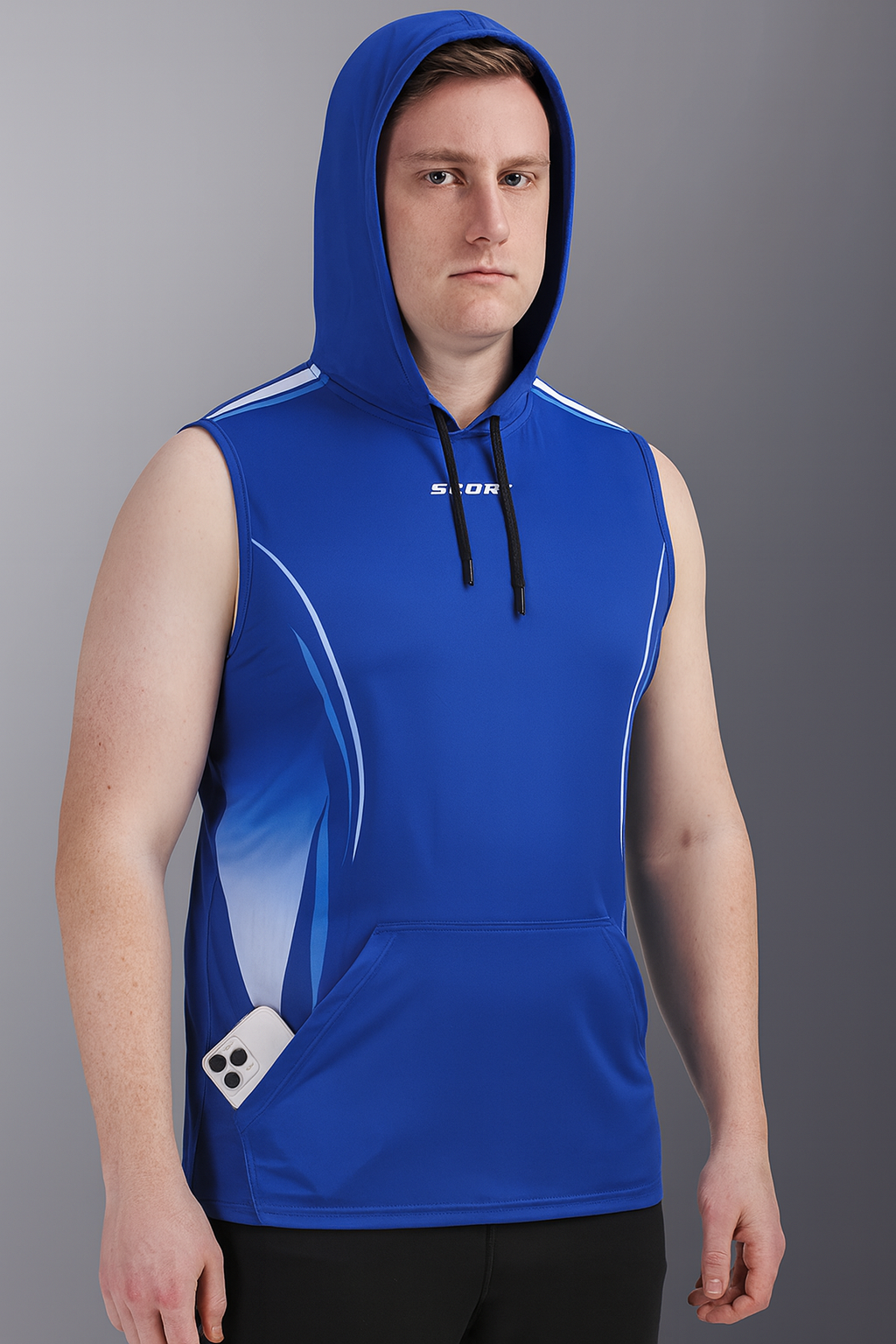 ErgonHood | Breathable Gym Hoodie