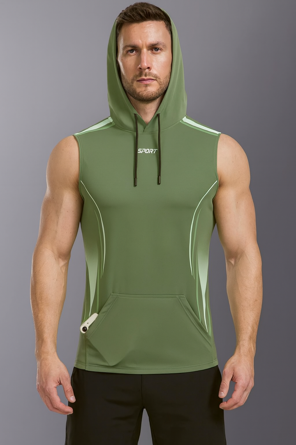 ErgonHood | Breathable Gym Hoodie