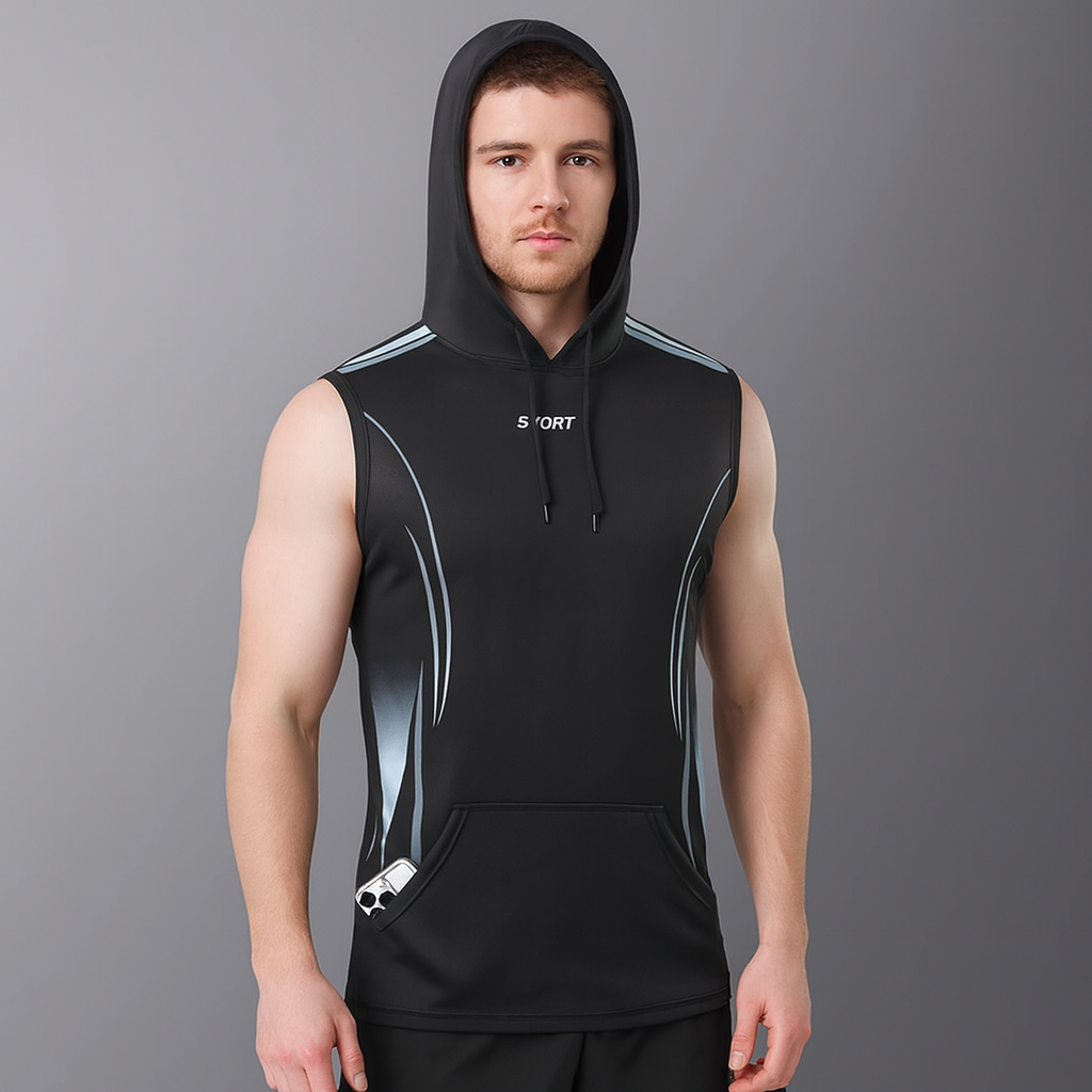 ErgonHood | Breathable Gym Hoodie