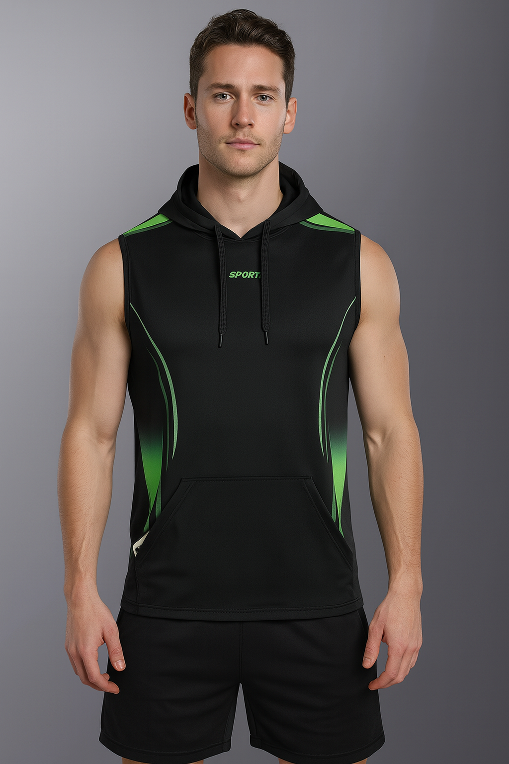 ErgonHood | Breathable Gym Hoodie