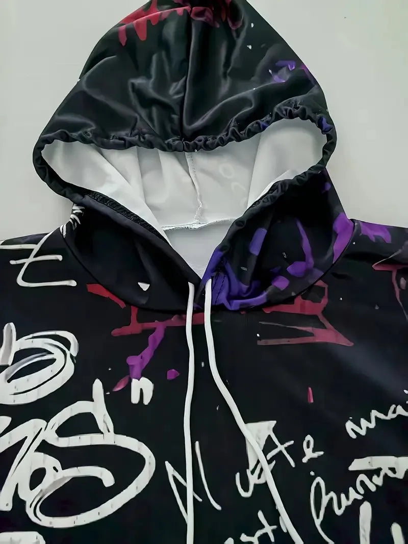 ErgonSignature | 3D Graffiti Hoodie Set