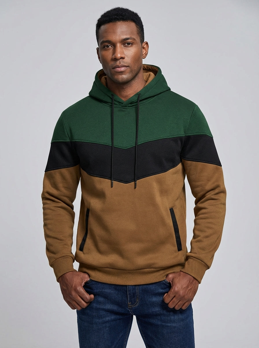 ErgonBlock | Patchwork Thermal Hoodie