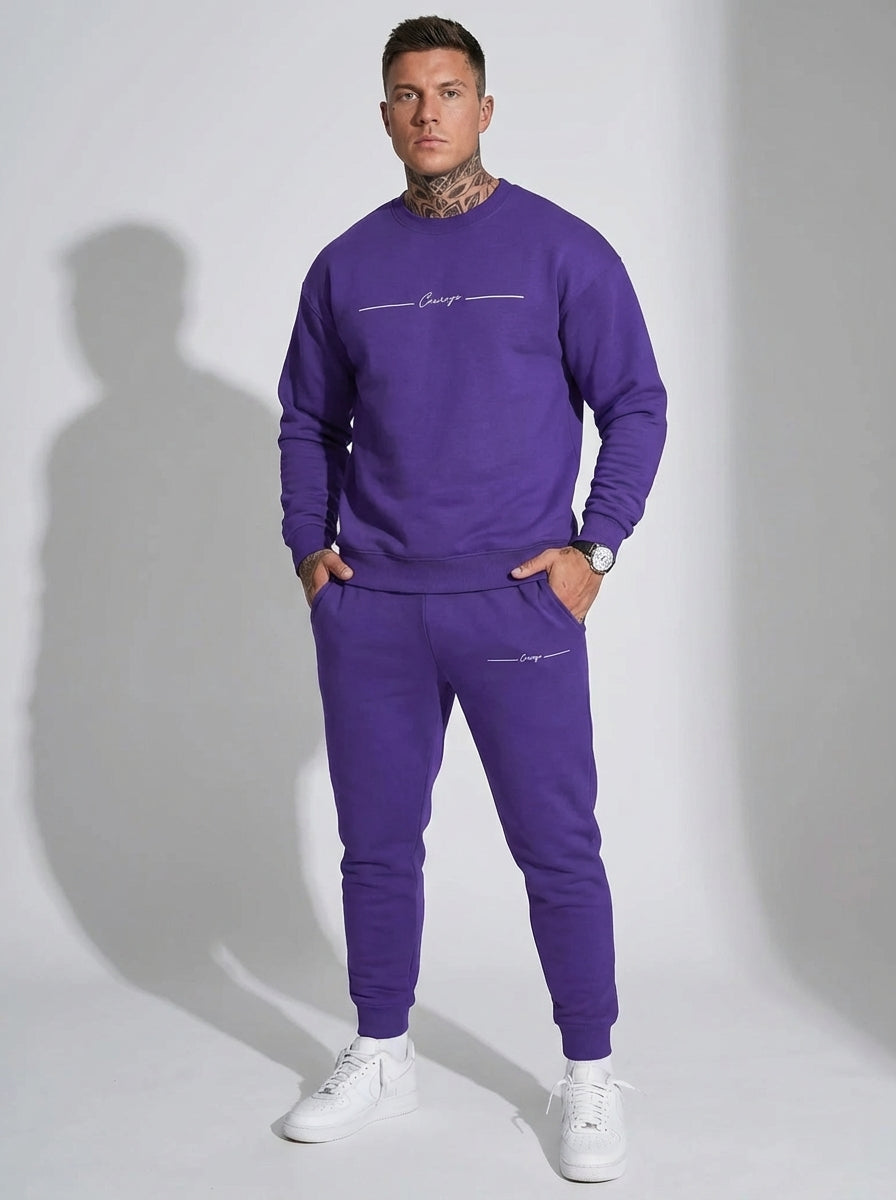 ErgonTrace | Minimal Crew Sweat Set