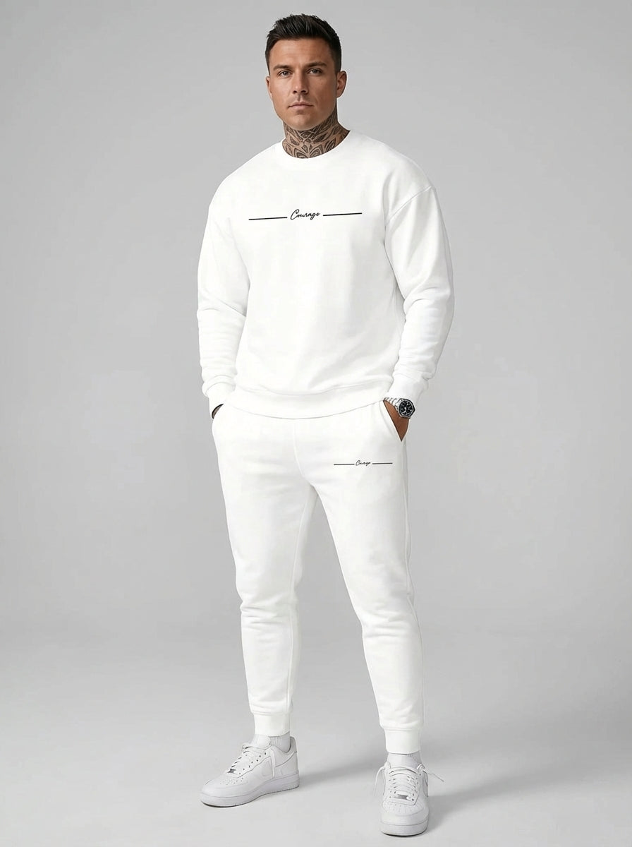 ErgonTrace | Minimal Crew Sweat Set