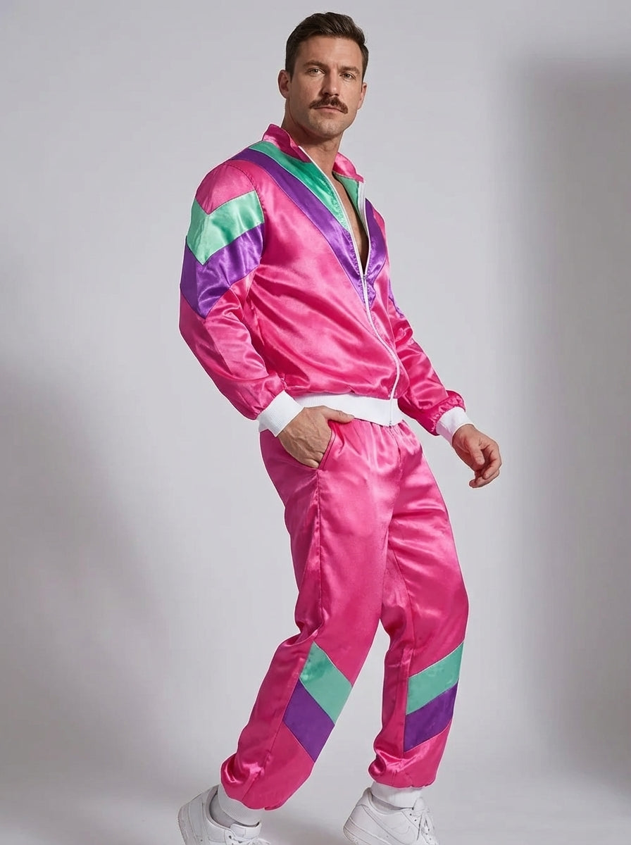 ErgonRetro | 80s Color Block Tracksuit