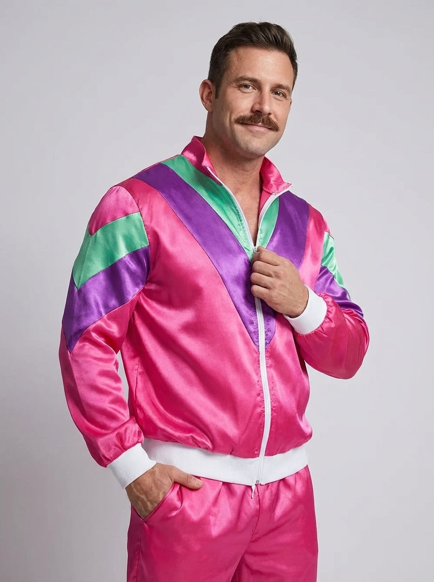 ErgonRetro | 80s Color Block Tracksuit