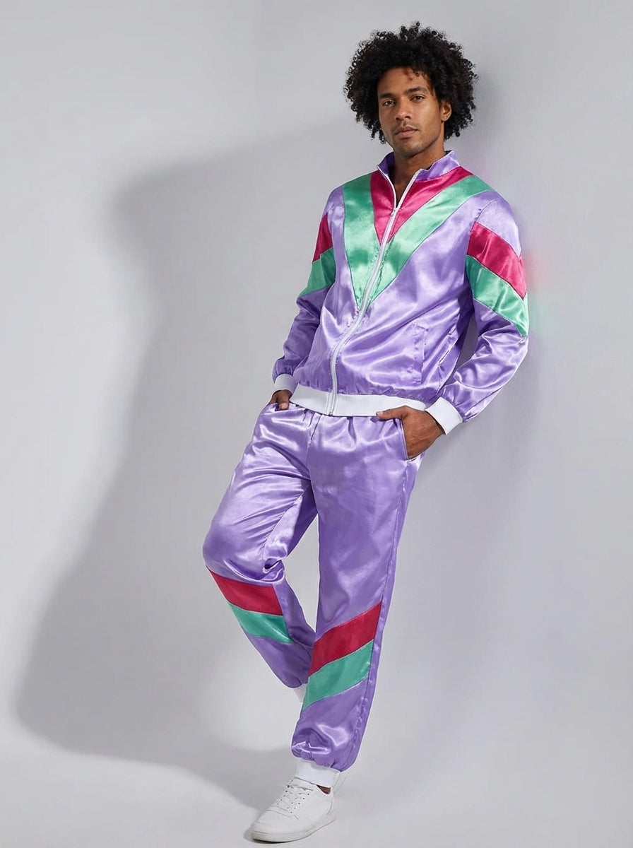 ErgonRetro | 80s Color Block Tracksuit
