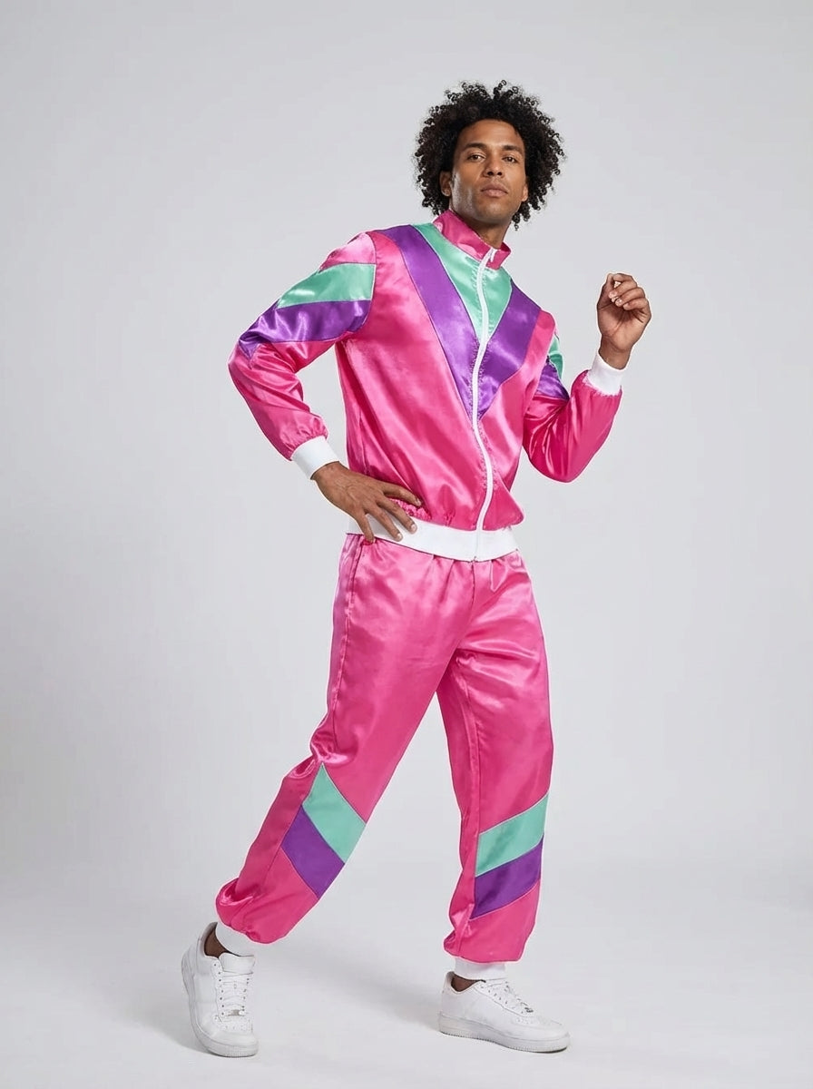 ErgonRetro | 80s Color Block Tracksuit