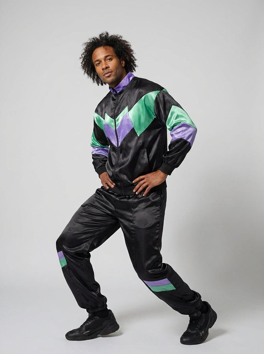 ErgonRetro | 80s Color Block Tracksuit