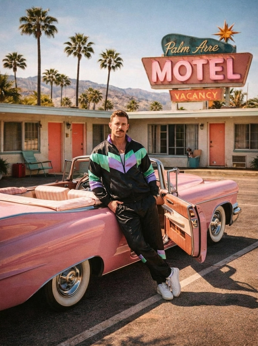 ErgonRetro | 80s Color Block Tracksuit