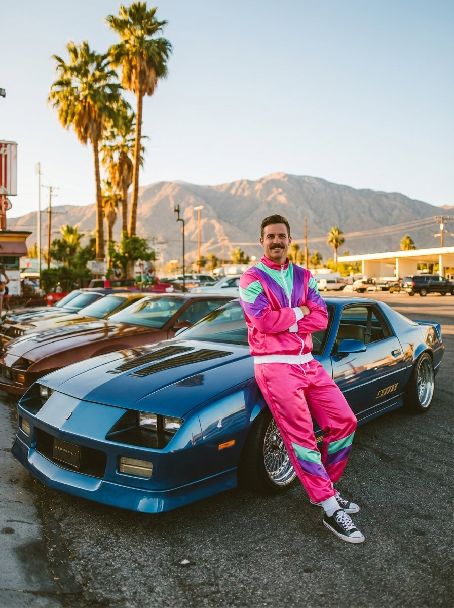 ErgonRetro | 80s Color Block Tracksuit