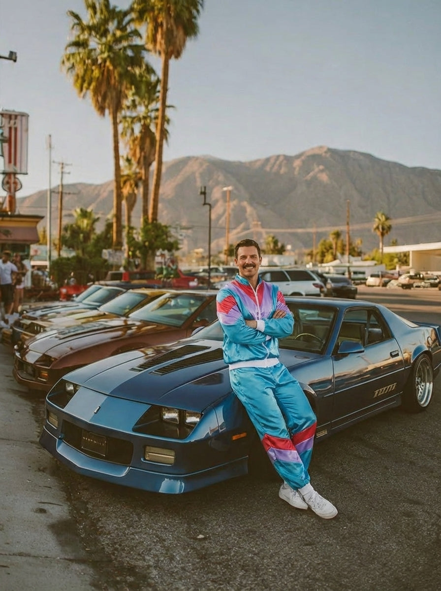 ErgonRetro | 80s Color Block Tracksuit