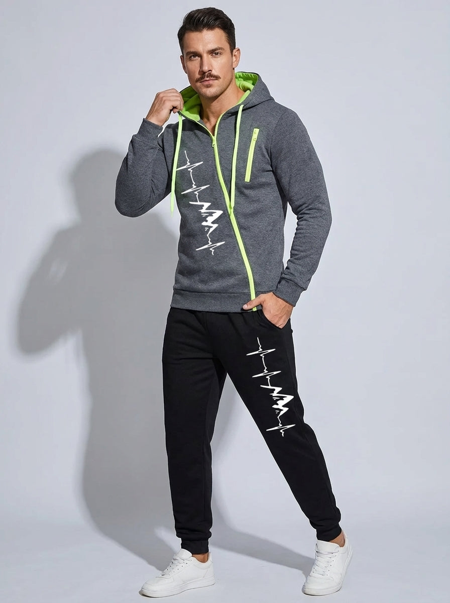 ErgonShift | Asym Zip Jogger Set
