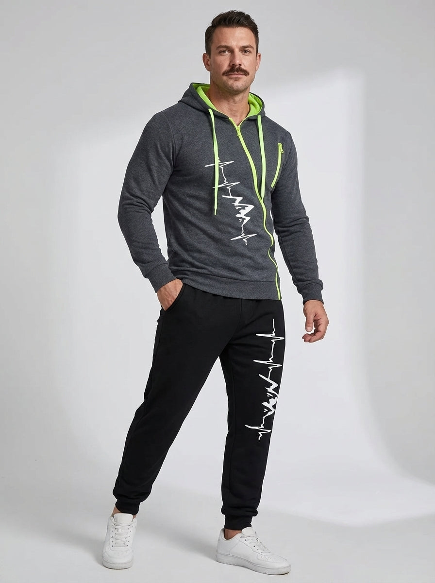 ErgonShift | Asym Zip Jogger Set