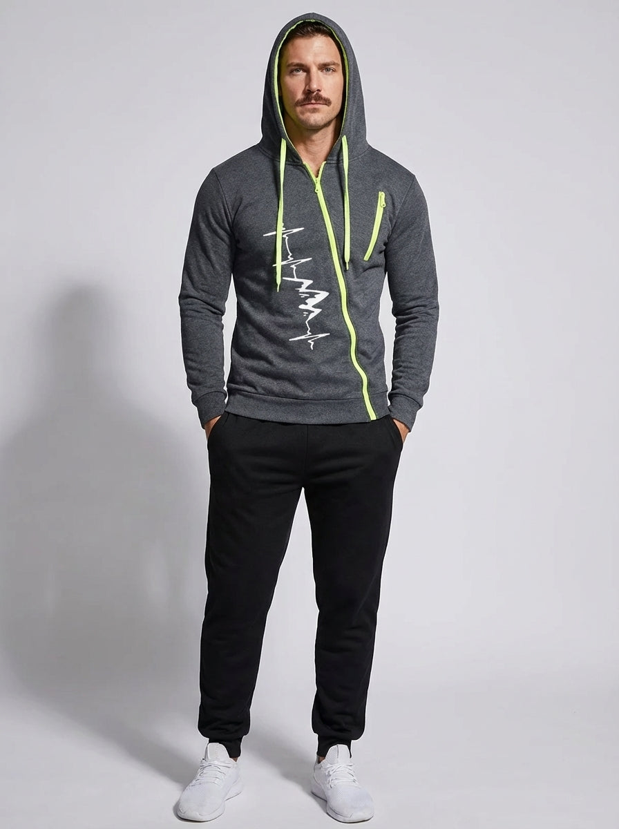 ErgonShift | Asym Zip Jogger Set