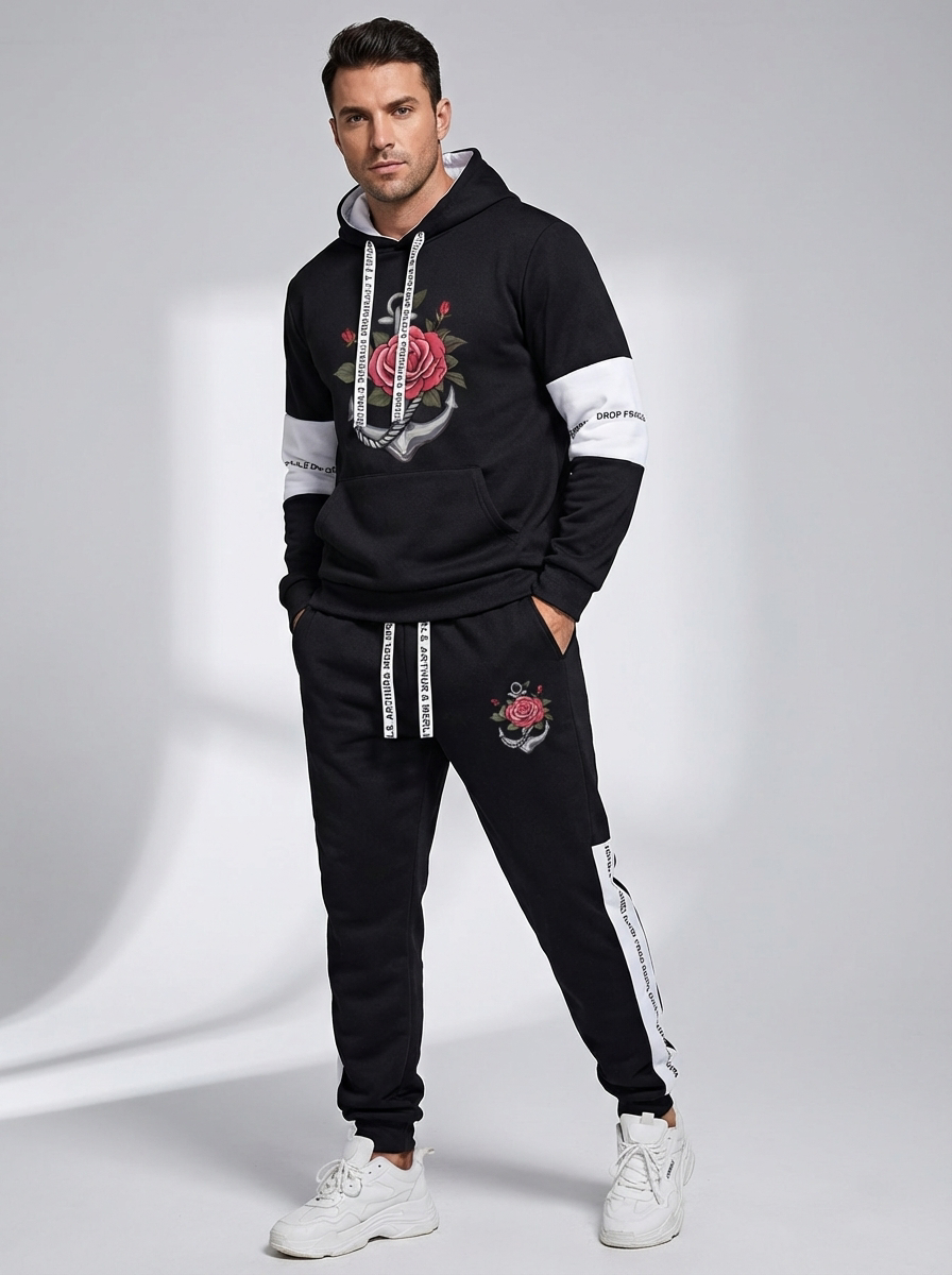 ErgonGraphic | Printed Hoodie Tracksuit