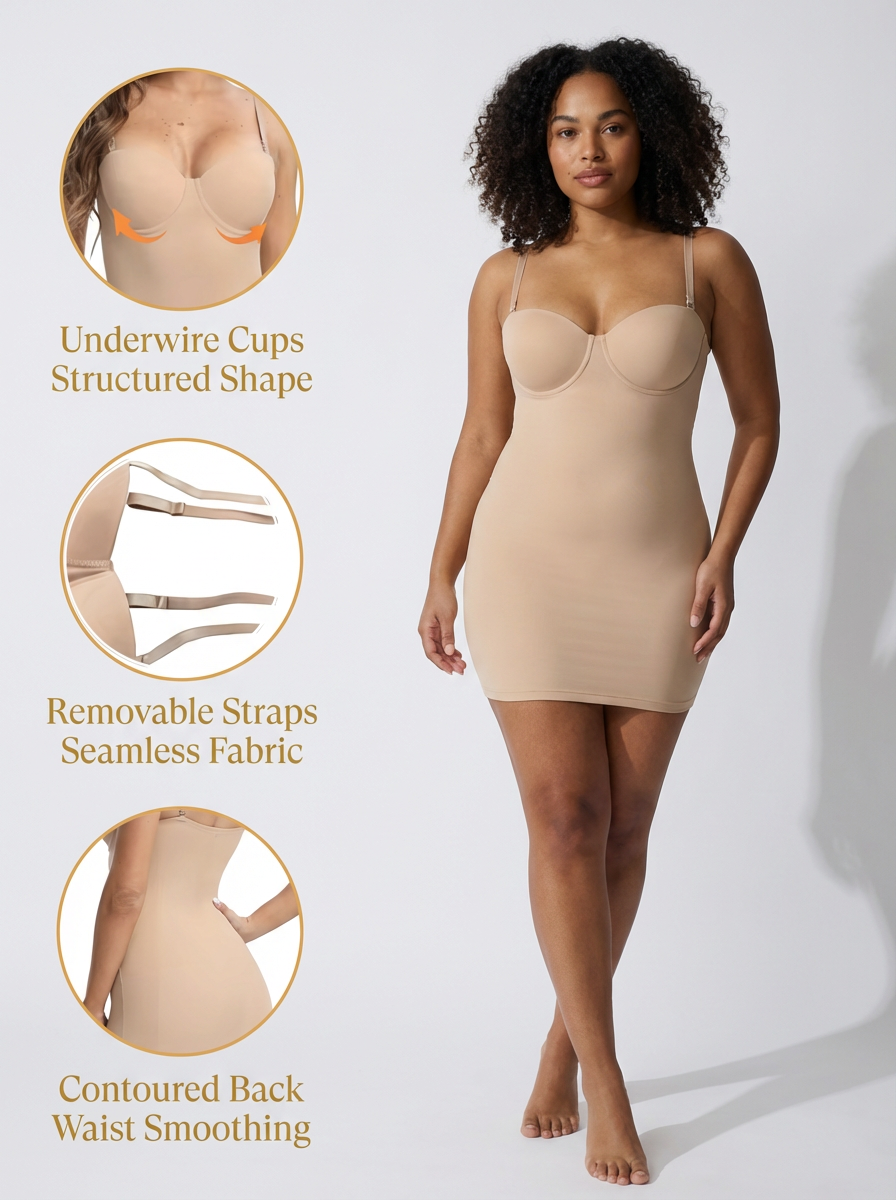 ErgonEvo | Control Slip Dress