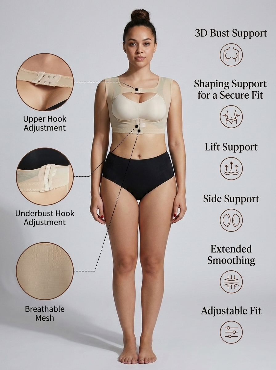 ErgonLunex | Breathable Lift Support Bra