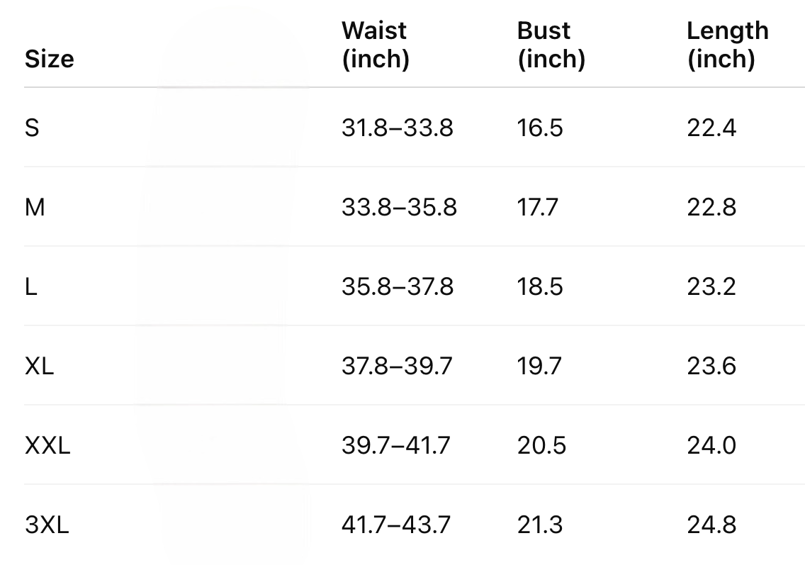 ErgonTrim | Compression Shaping Vest
