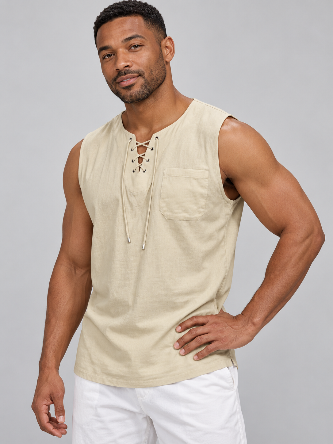 ErgonCoast | Retro Linen Tank