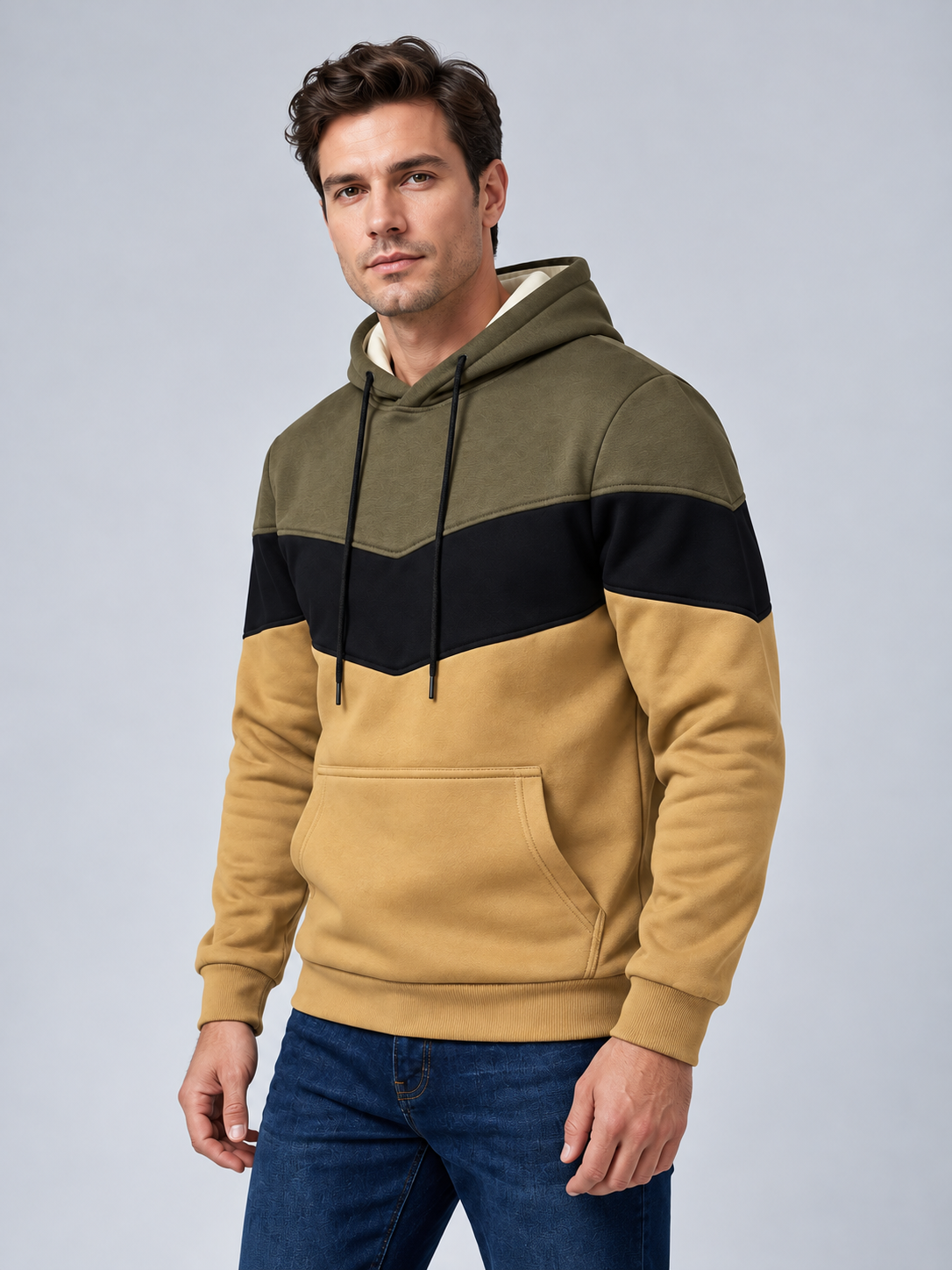 ErgonBlock | Patchwork Thermal Hoodie