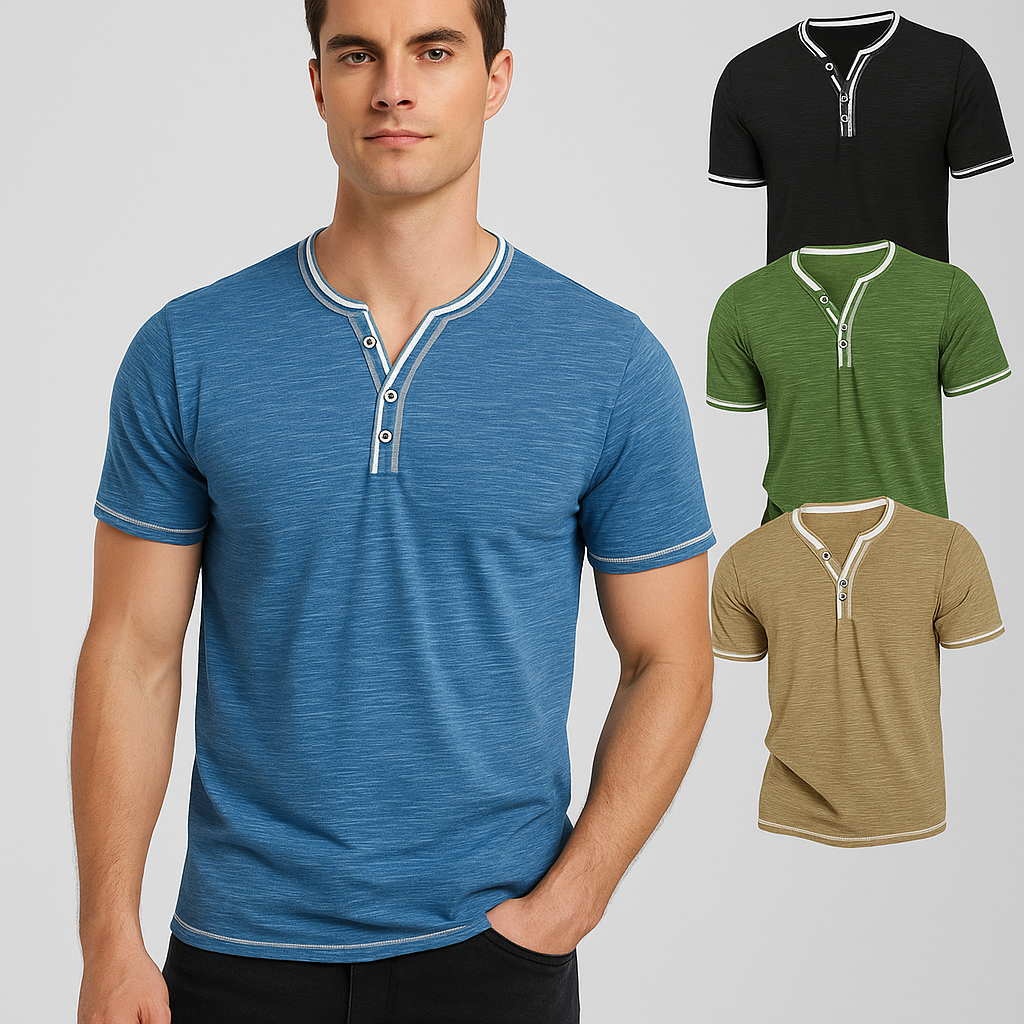 ErgonCraft | Slim Henley Shirt