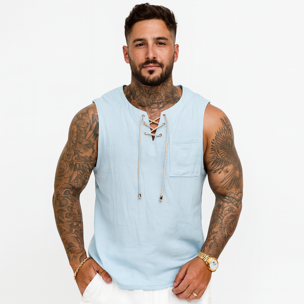 ErgonCoast | Retro Linen Tank