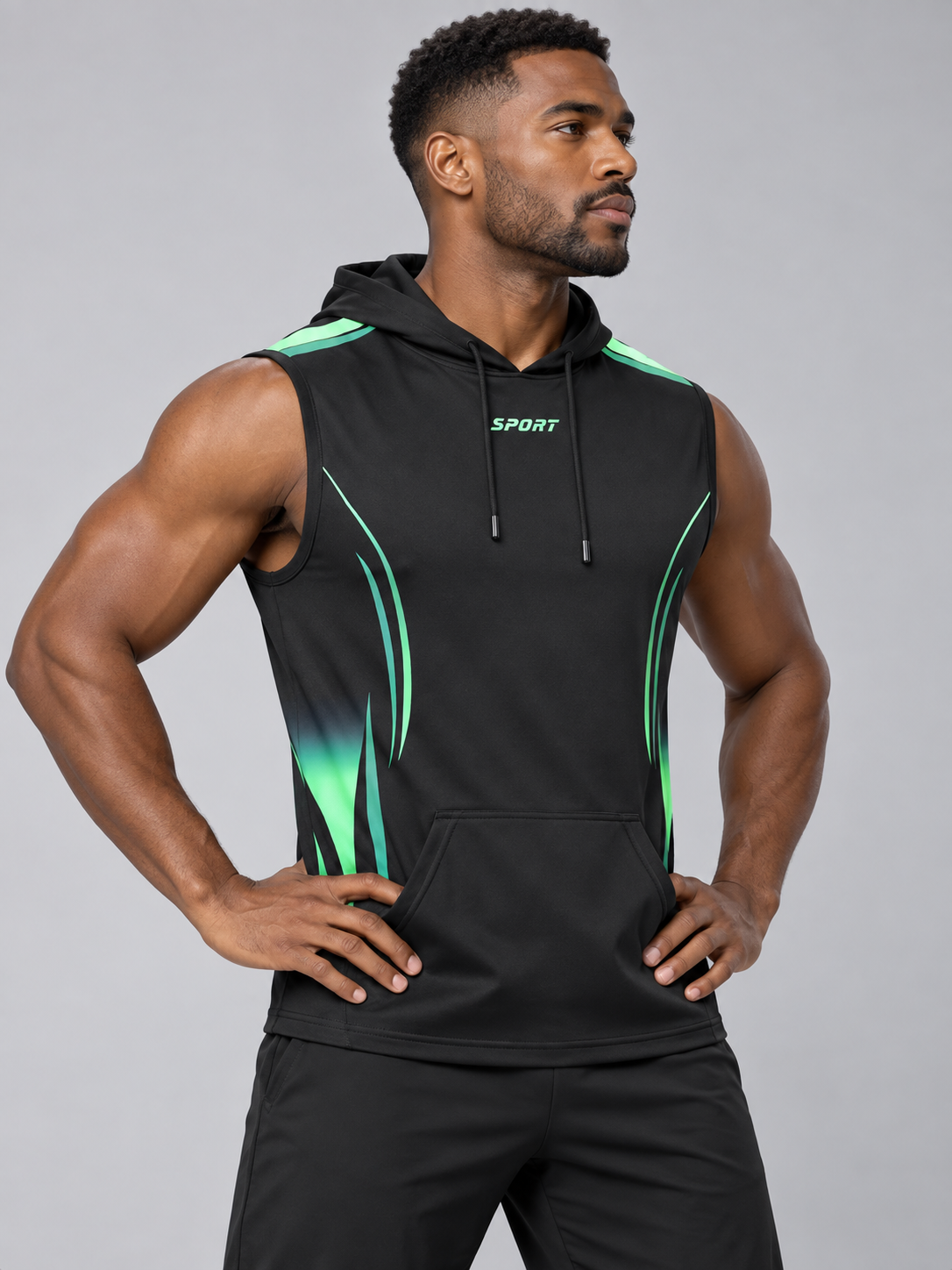 ErgonHood | Breathable Gym Hoodie