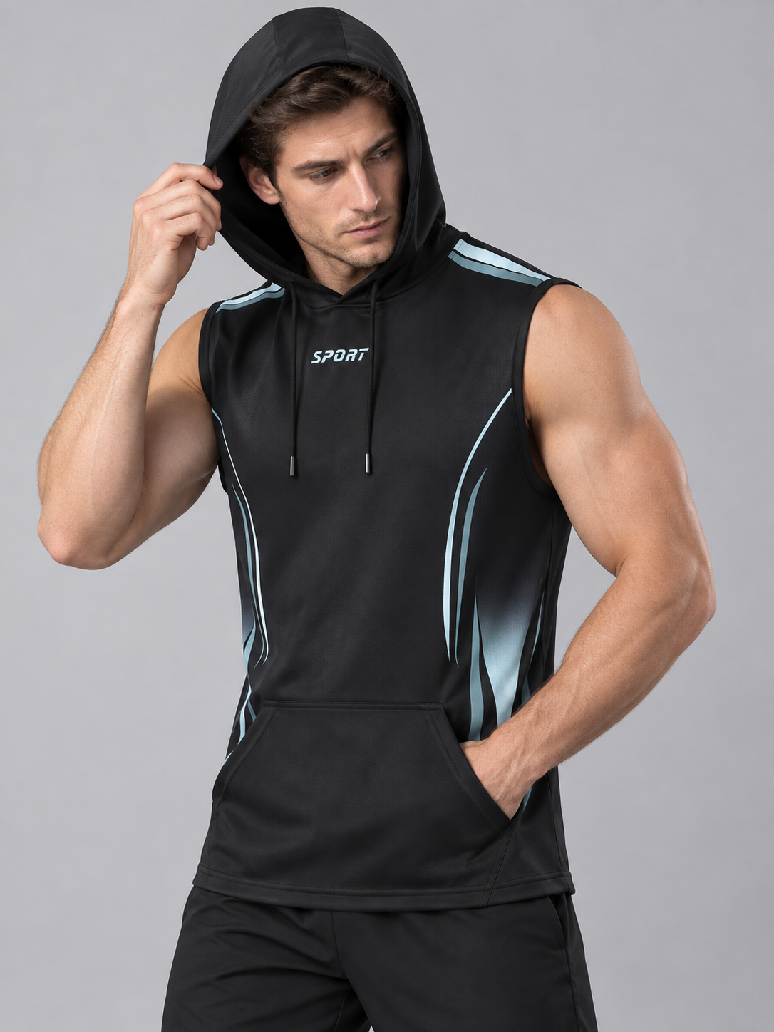 ErgonHood | Breathable Gym Hoodie