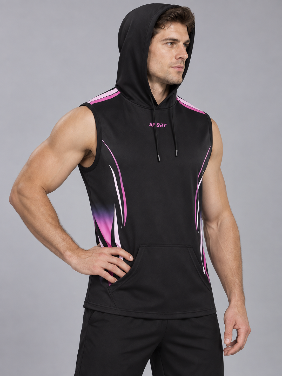 ErgonHood | Breathable Gym Hoodie
