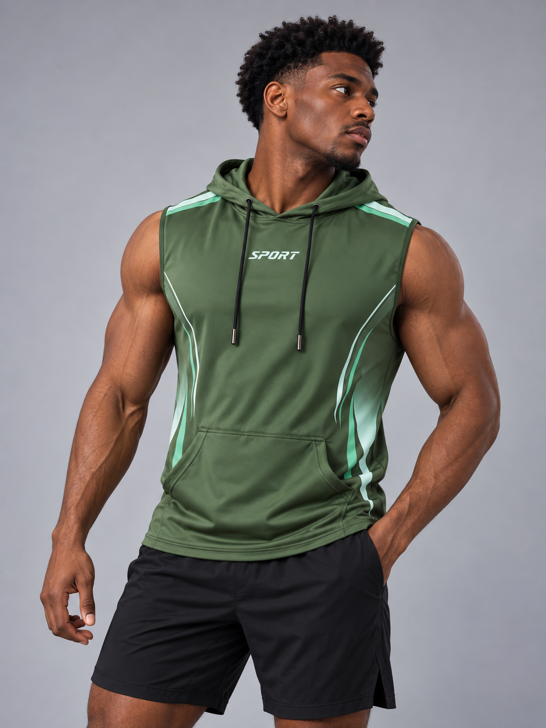 ErgonHood | Breathable Gym Hoodie