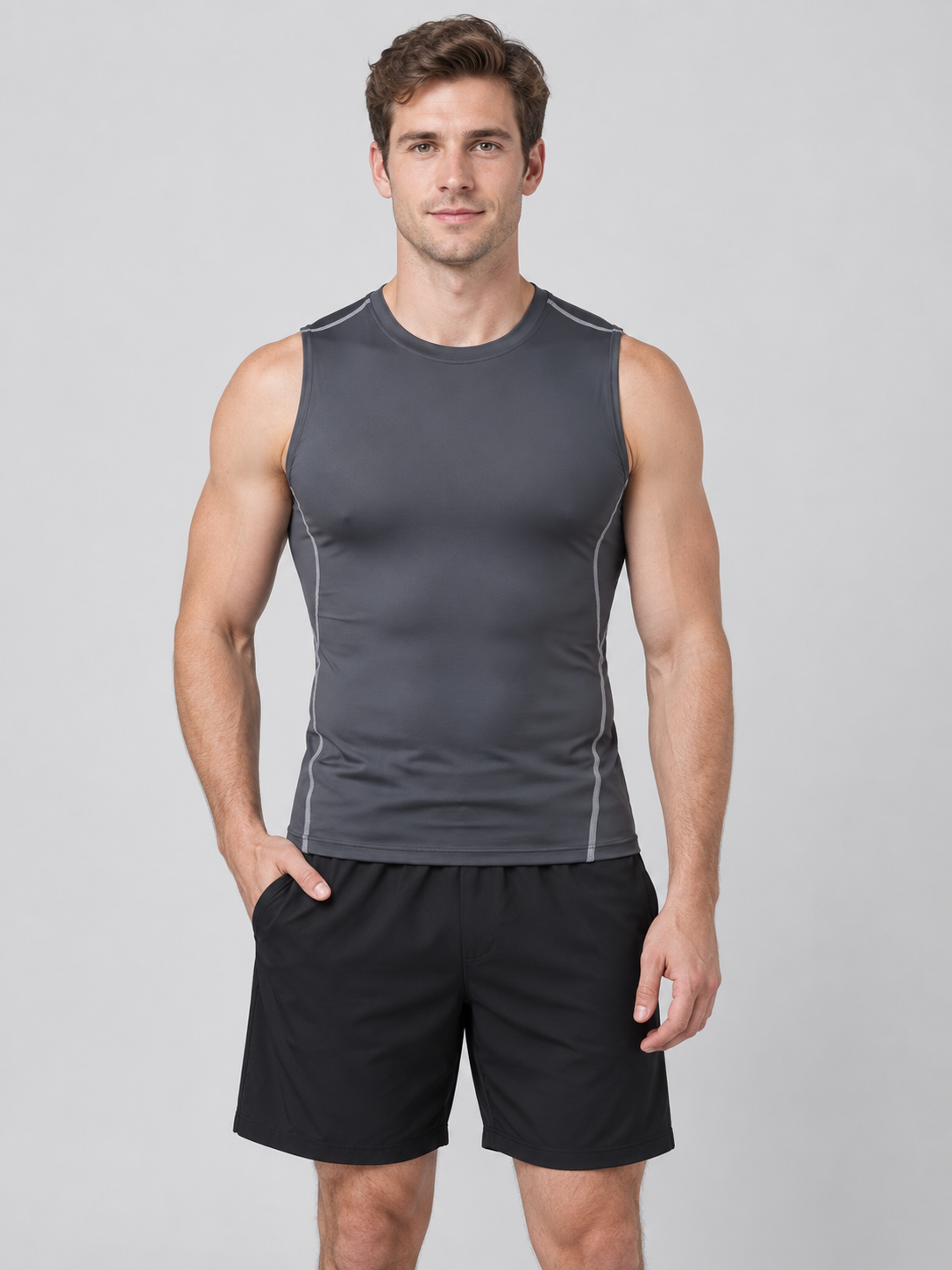 ErgonPulse | Compression Sleeveless Shirt