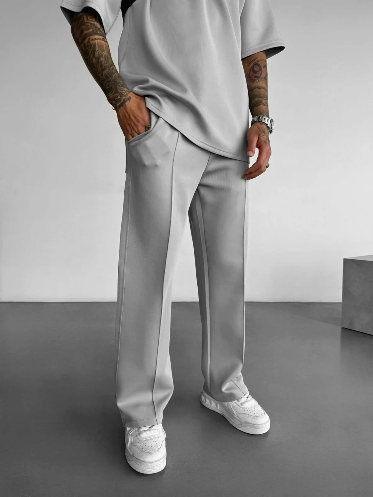 ErgonMono | Minimalist Pleat Pants