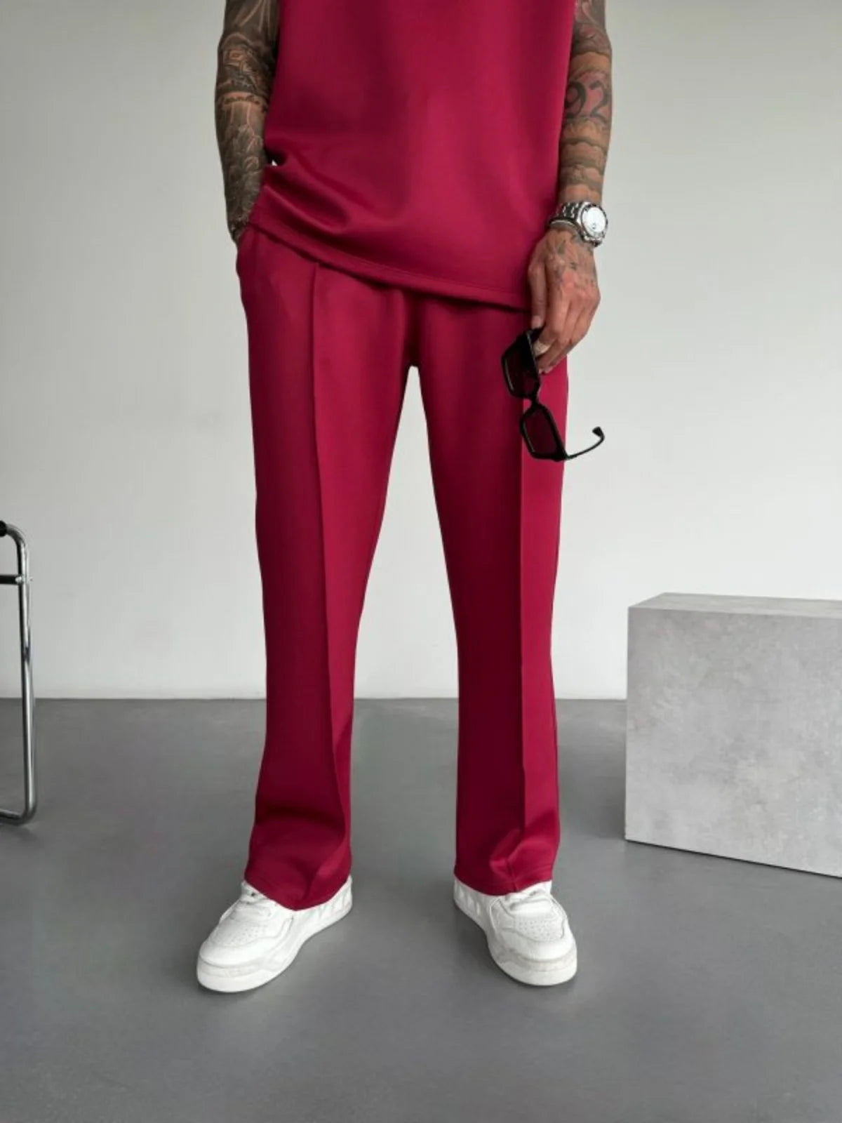ErgonMono | Minimalist Pleat Pants