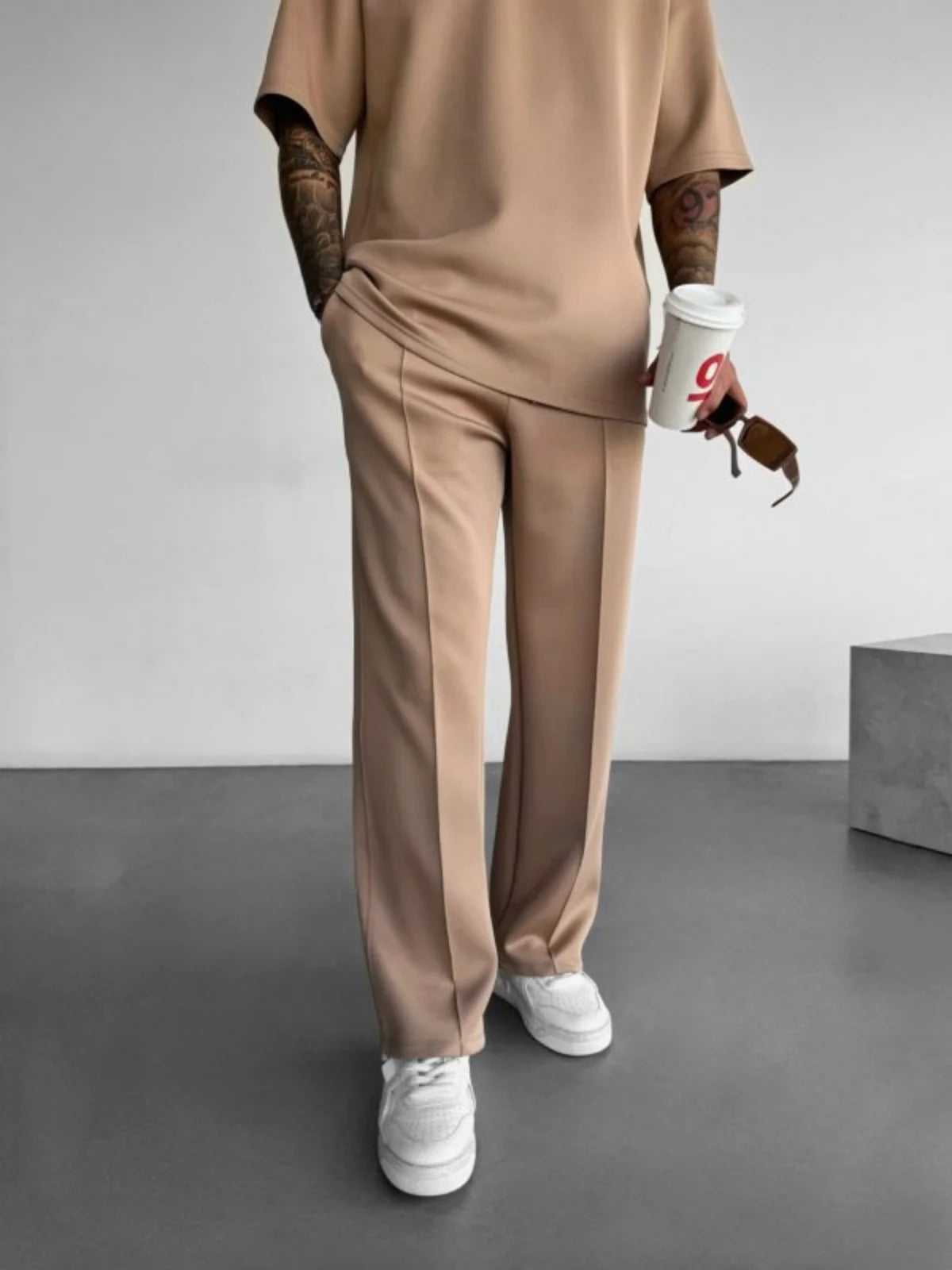ErgonMono | Minimalist Pleat Pants