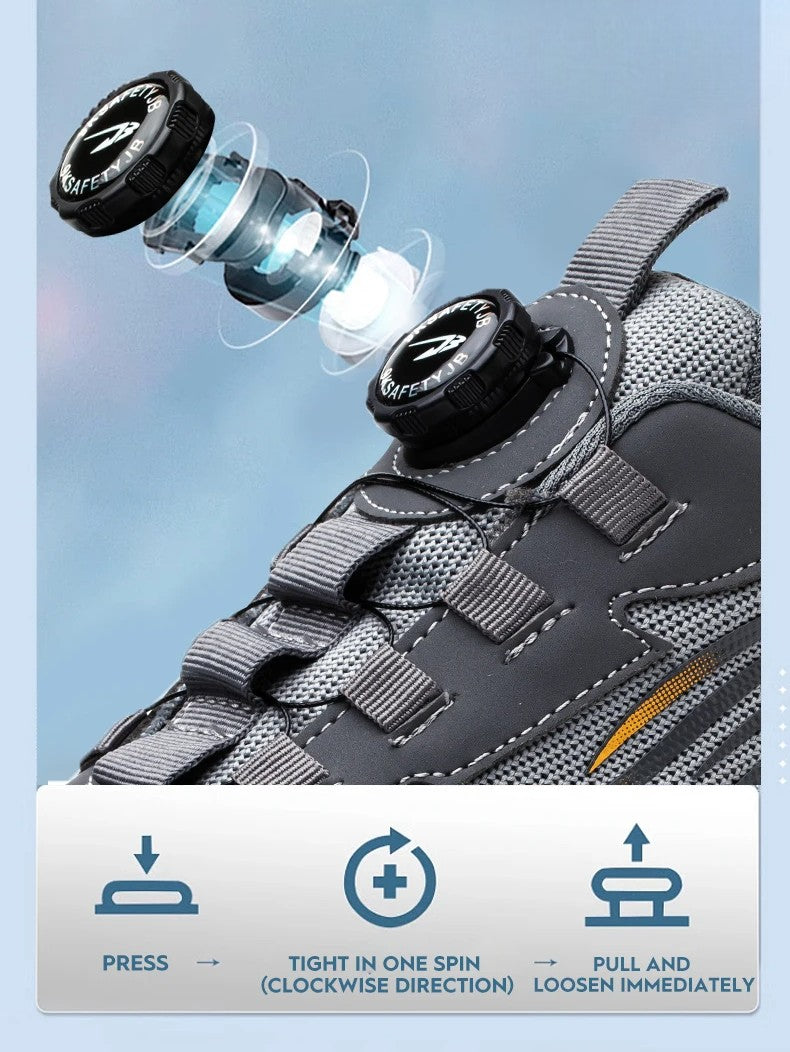 ErgonForge | Steel Safety Shoes