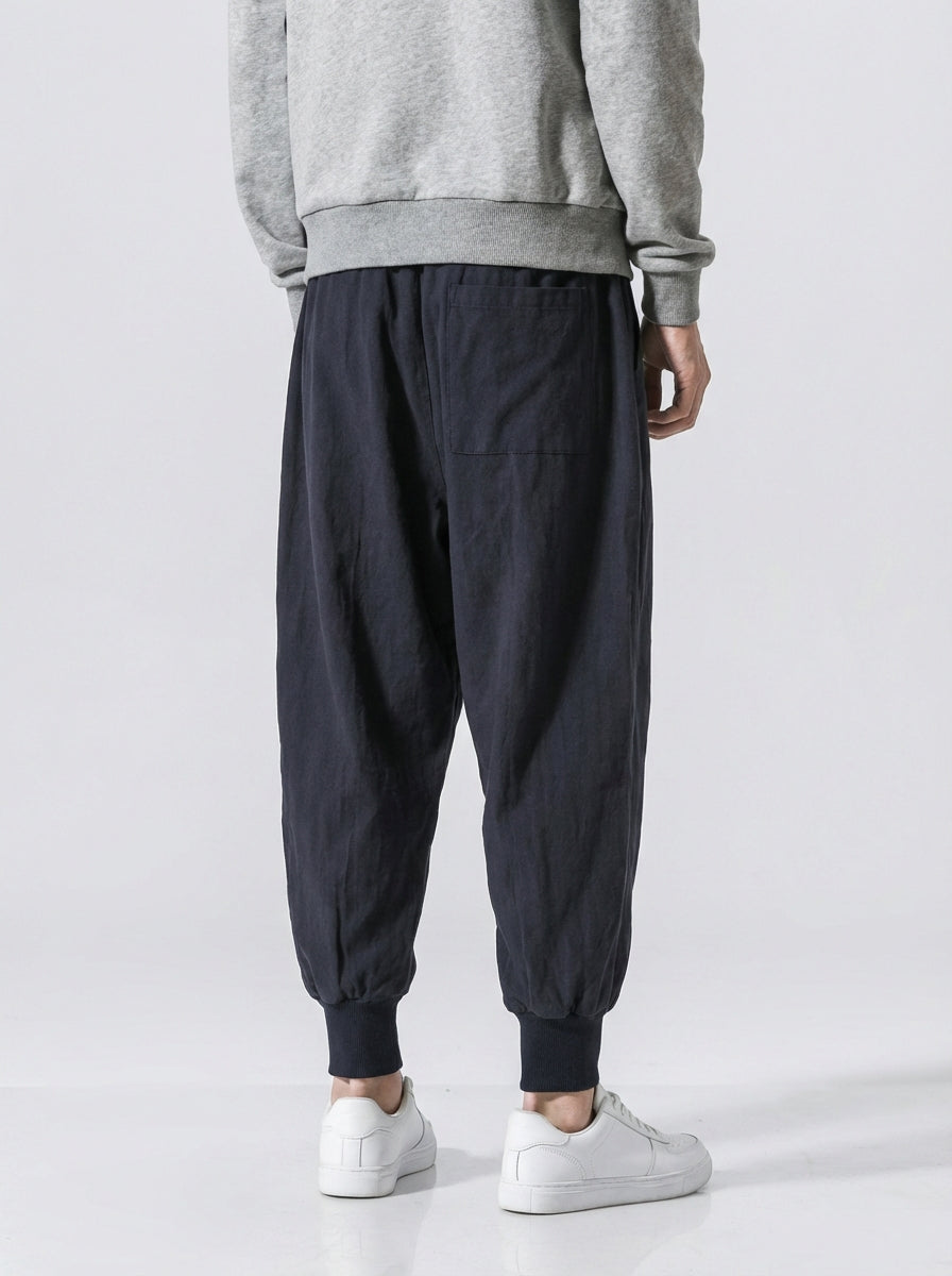 ErgonAura | Linen Harem Pants