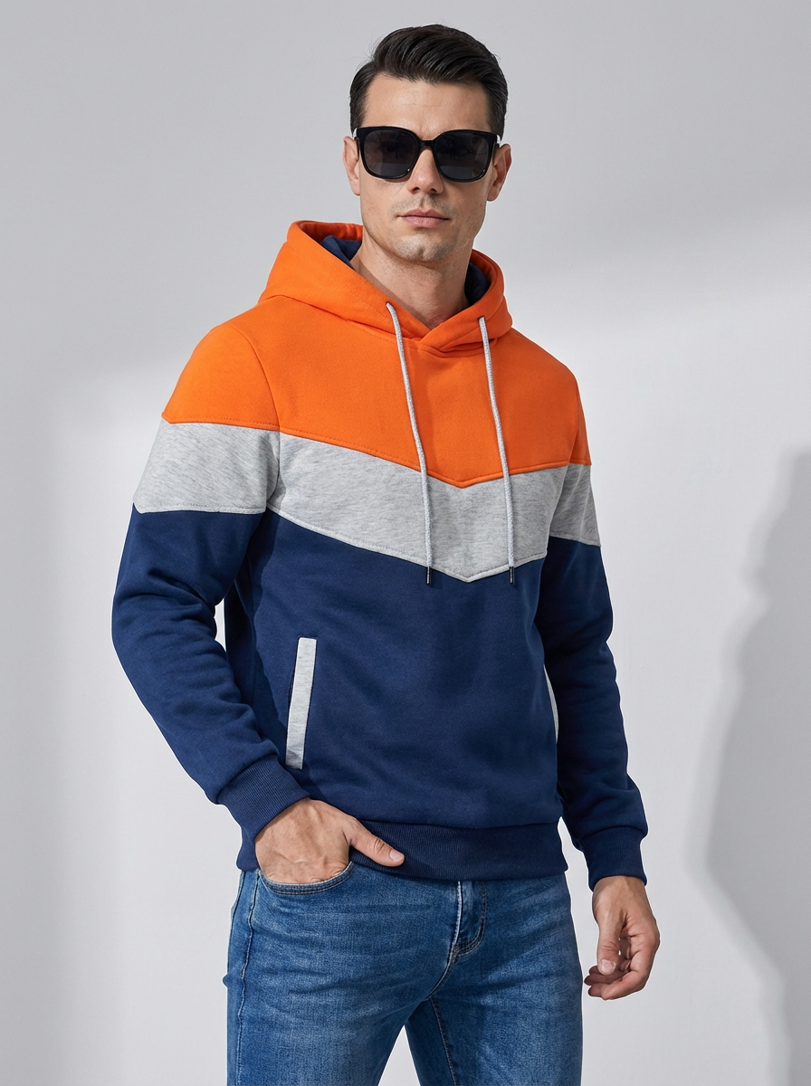 ErgonBlock | Patchwork Thermal Hoodie