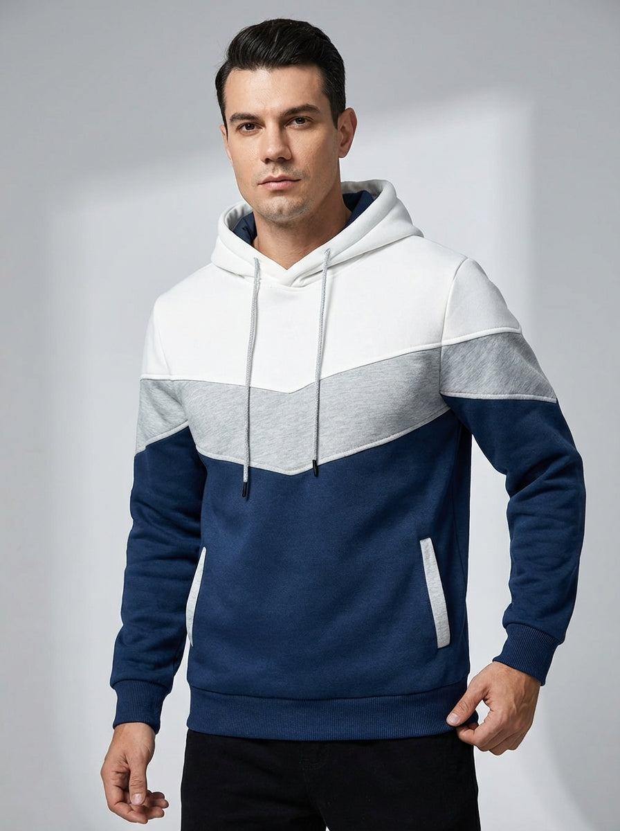 ErgonBlock | Patchwork Thermal Hoodie