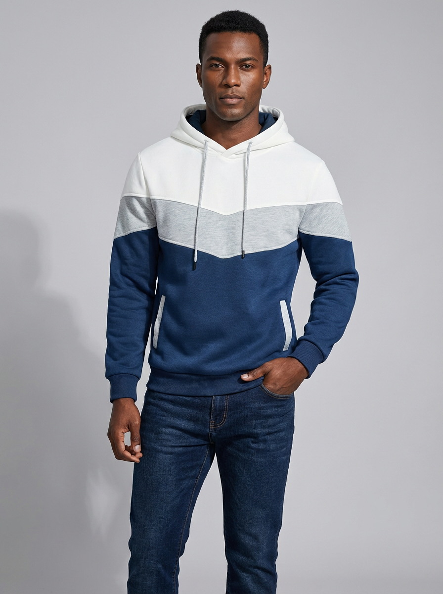 ErgonBlock | Patchwork Thermal Hoodie