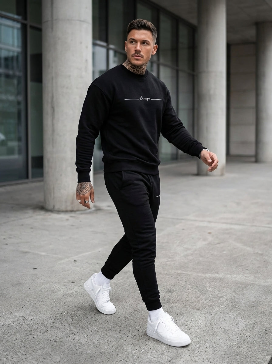 ErgonTrace | Minimal Crew Sweat Set