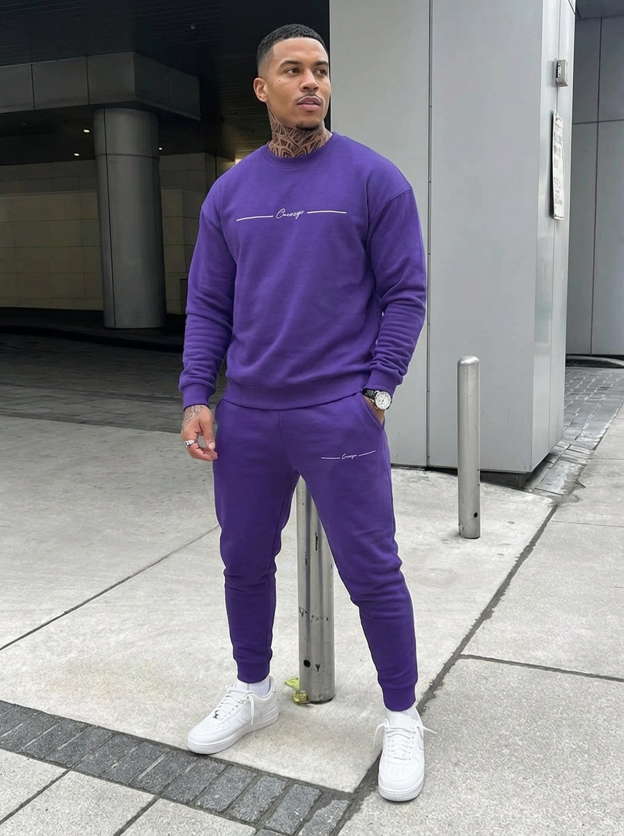 ErgonTrace | Minimal Crew Sweat Set