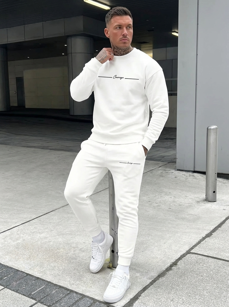 ErgonTrace | Minimal Crew Sweat Set