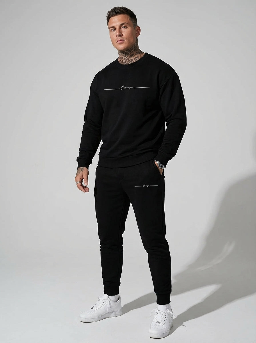 ErgonTrace | Minimal Crew Sweat Set