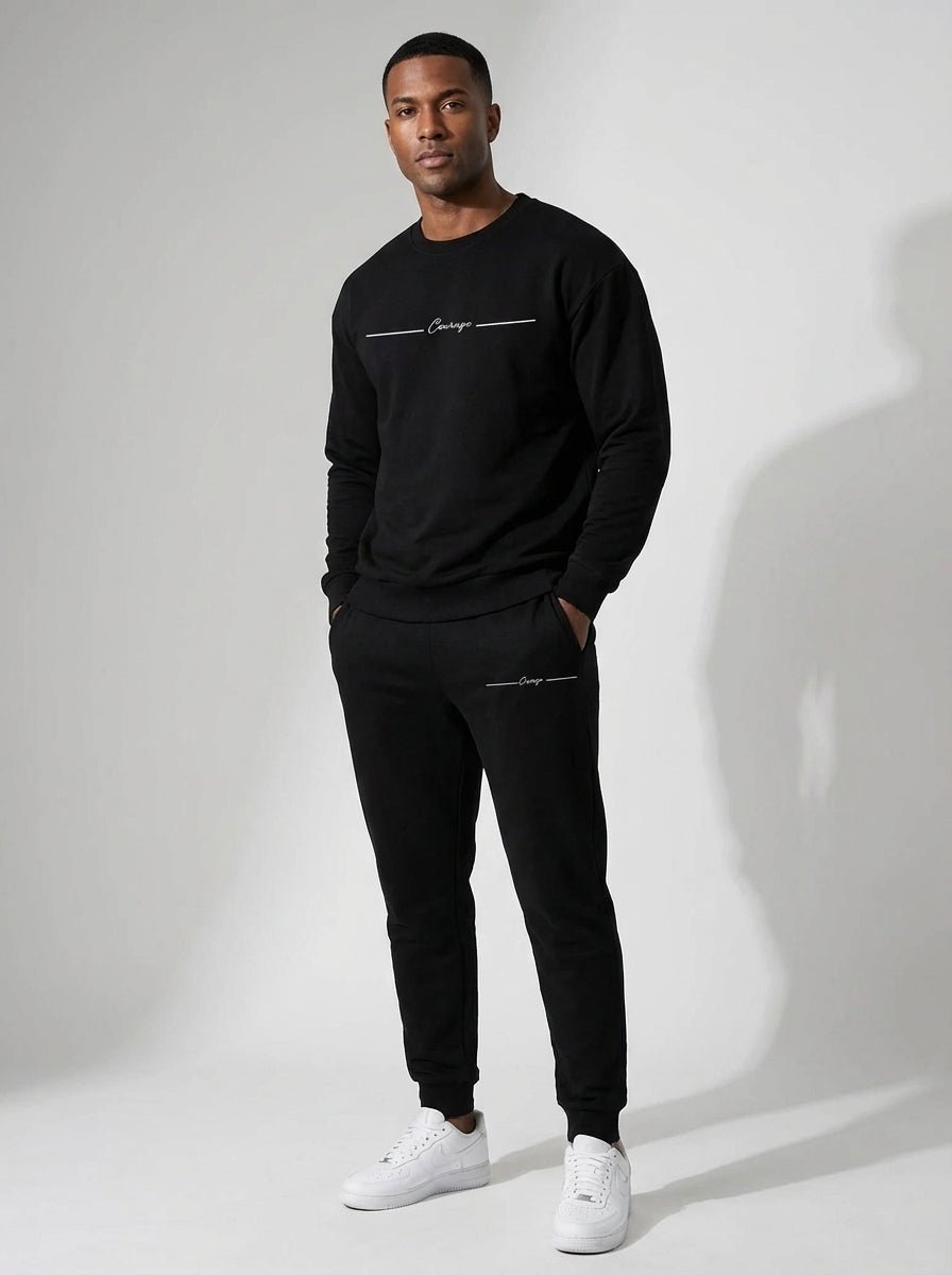 ErgonTrace | Minimal Crew Sweat Set
