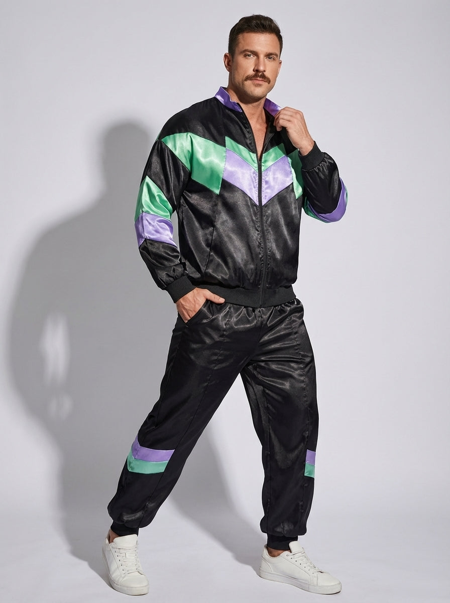 ErgonRetro | 80s Color Block Tracksuit